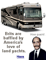 It took the genius of America to recognize that with a little extra hammering and spannering the motor car could be converted into the motor home. The latest RVs are breathtaking vehicles that express in equal parts the American family's determination to explore the wild outdoors, and their taste for doing it in comfort.